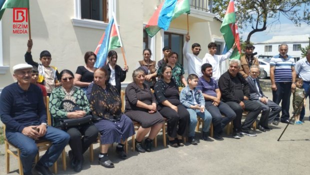 Xocalıya köçən sakinlərə evlərinin açarları təqdim edildi &ndash; FOTO