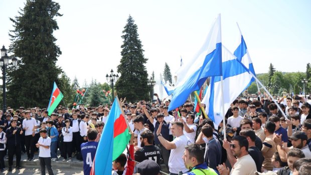 Çempion &ldquo;Şahdağ Qusar&rdquo; futbol komandası Qusarda belə QARŞILANDI &ndash; FOTO