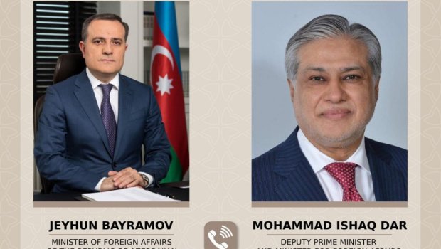 Ceyhun Bayramovla pakistanlı həmkarı arasında telefon danışığı olub - YENİLƏNİB