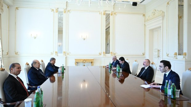 Ukraynanın xarici işlər naziri İlham Əliyevin QƏBULUNDA - FOTO