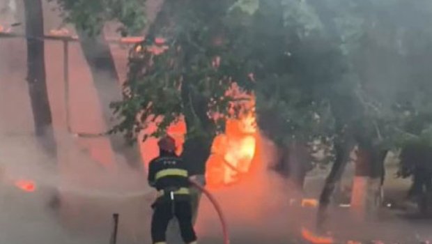 FHN-dən yaşayış binasındakı yanğınla bağlı AÇIQLAMA