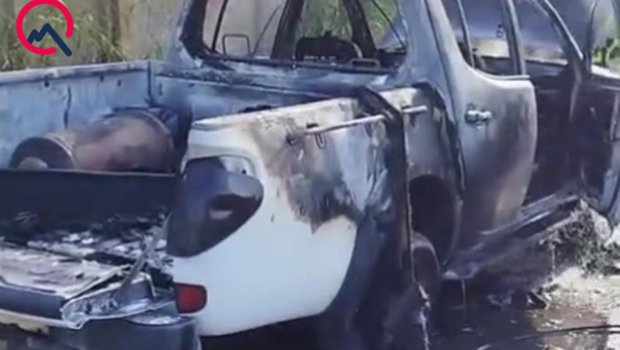 Yevlaxda avtomobilin yük yerində qaz balonu partladı: 2 yaralı var - FOTO