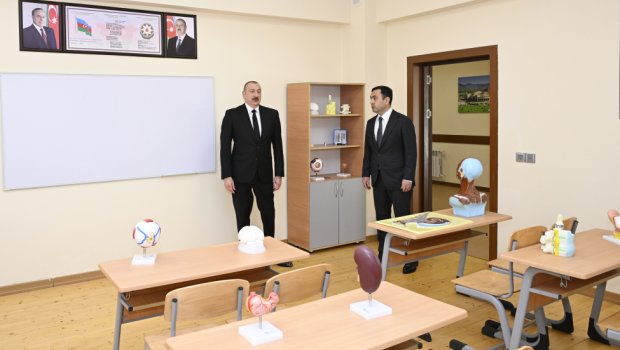 İlham Əliyev İsmayıllıda “Talıstan” liseyinin AÇILIŞINDA – FOTO/VİDEO