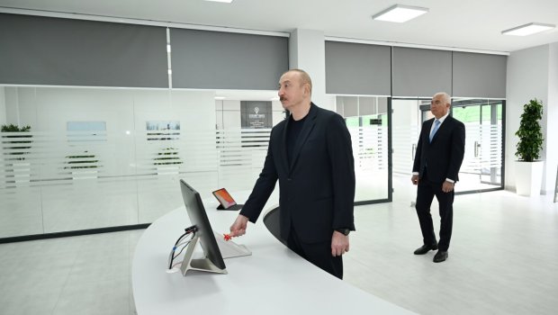 Laçın Elektrik Şəbəkəsi Rəqəmsal İdarəetmə Mərkəzi istifadəyə verildi - FOTO