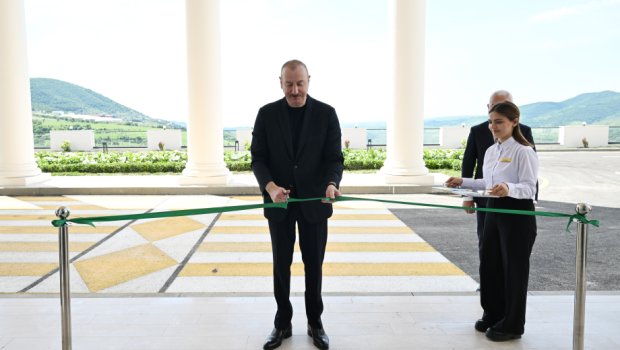 İlham Əliyev “Laçın” İstirahət Kompleksinin açılışında – FOTO/VİDEO