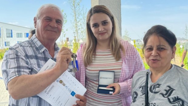 Kəngərli kəndində daha 48 ailəyə evlərinin açarları təqdim olundu &ndash; FOTO