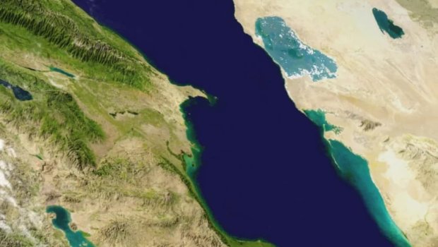 Xəzərin səssiz çəkilişi &ndash; Peykdən baxış