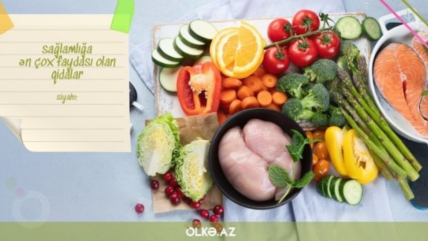 Dünyadakı ən sağlam qidalar açıqlandı - SİYAHI