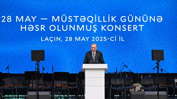 Ərdoğan: “İndi buradakı tabloda 3 dövlət, tək millət var” - VİDEO