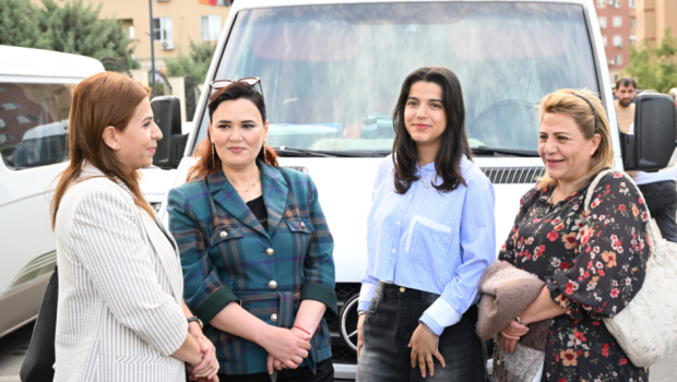 Laçın rayonunun Bəylik kəndinə növbəti köç karvanı yola salındı &ndash; FOTO