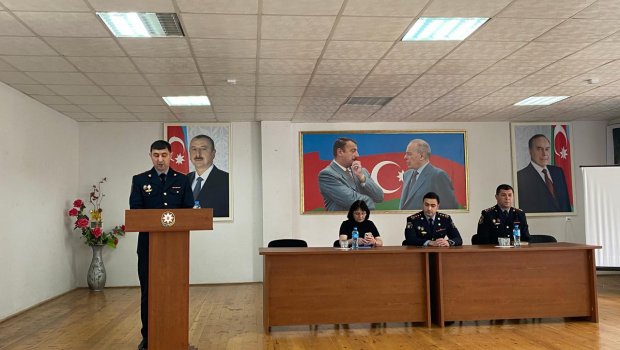 Qusarda Polis Akademiyasına qəbulla bağlı görüş keçirildi – FOTO