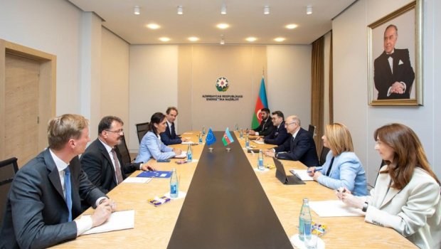 Avropa Komissiyası ilə təbii qaz və yaşıl enerji sahələrində əməkdaşlıq MÜZAKİRƏ EDİLDİ - FOTO