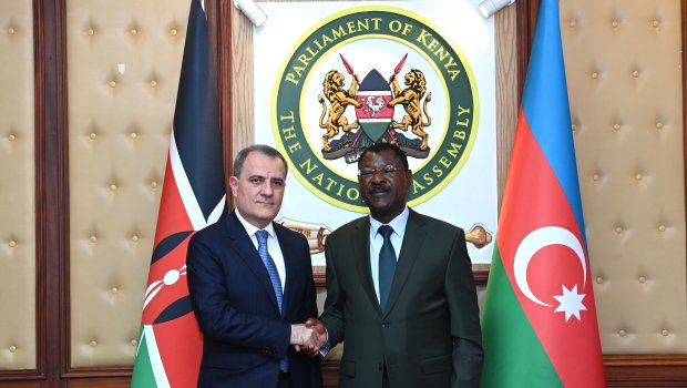 Ceyhun Bayramov Keniya Milli Assambleyasının sədri ilə görüşüb - FOTO