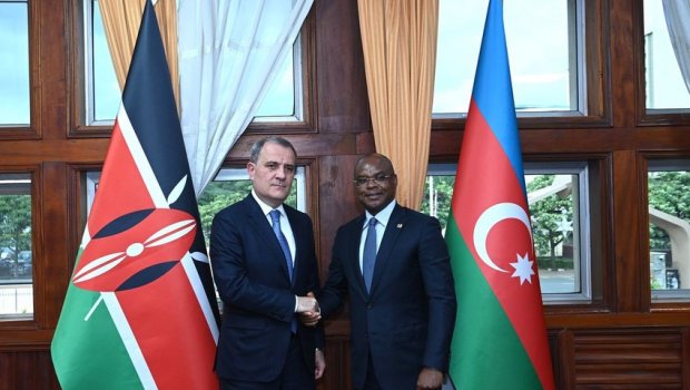 Ceyhun Bayramov Keniya Senatının Sədri ilə görüşüb - FOTO