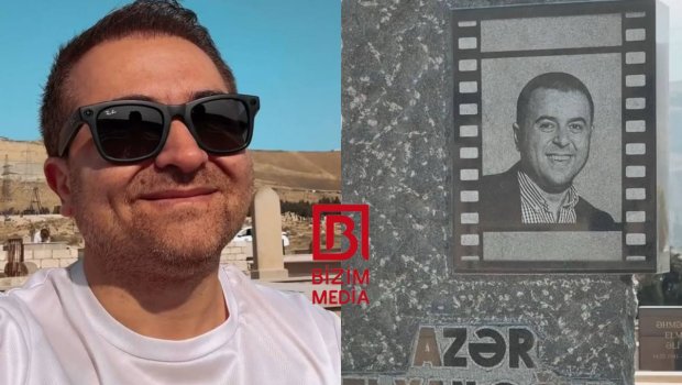 İlkin “Ağsaqqal”ın məzarı başında kövrəldi - VİDEO