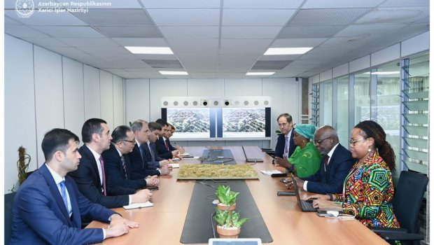 Ceyhun Bayramov BMT rəsmisi ilə Cənubi Qafqazdakı vəziyyəti MÜZAKİRƏ ETDİ - FOTO