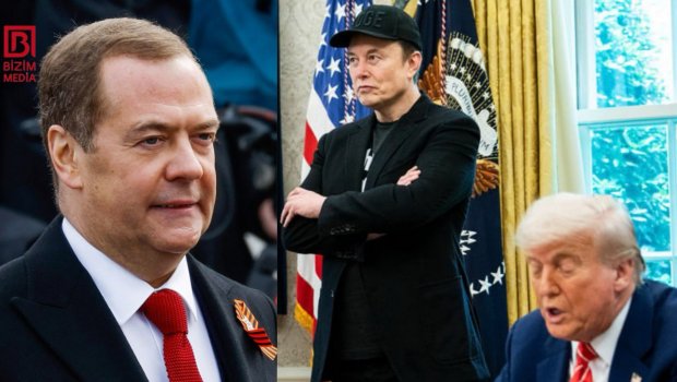 Medvedev Mask və Trampı ƏLƏ SALDI – “Vasitəçilik edə bilərik” – FOTO