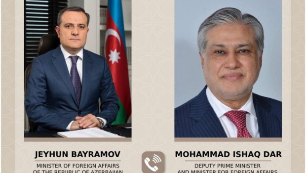 Ceyhun Bayramov pakistanlı həmkarı ilə ikitərəfli əməkdaşlığı MÜZAKİRƏ ETDİ