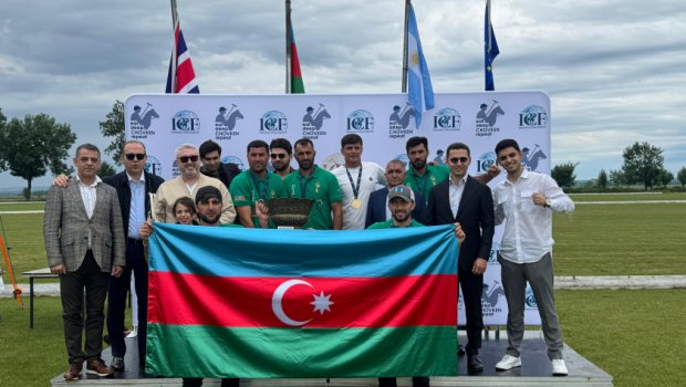 Çövkən üzrə millimiz ilk dəfə Avropa çempionu oldu - FOTO/VİDEO