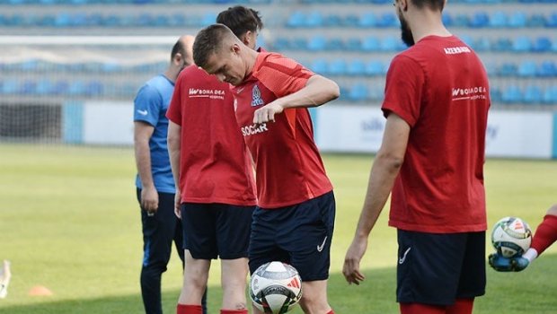 Millimiz Macarıstanla oyun öncəsi son məşqə çıxdı - FOTO