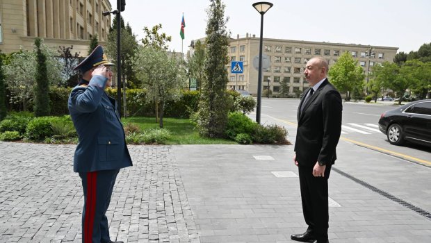 Prezident Dövlət Gömrük Komitəsinin yeni inzibati binasının açılışında – FOTO/VİDEO