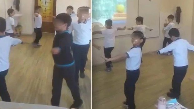 Şagirdlərin ağzını “skoç”layan müəllimə XƏBƏRDARLIQ EDİLDİ