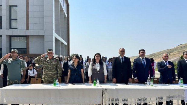 32 ildən sonra Cəbrayılda ilk dəfə “Son zəng” çalınıb - FOTO