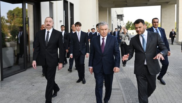 Azərbaycan və Özbəkistan prezidentləri “Sea Breeze” istirahət MƏRKƏZİNDƏ - FOTO
