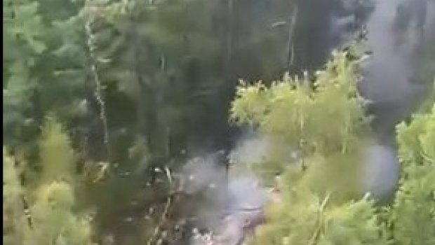 Qəzaya uğrayan təyyarənin pilotunun FOTOSU