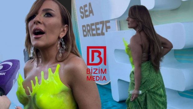 Xalq artistinin dekolteli libası DİQQƏT ÇƏKDİ - VİDEO