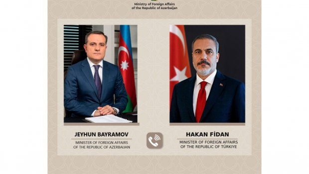 Ceyhun Bayramov Hakan Fidanla Ermənistan-Azərbaycan sülh prosesini MÜZAKİRƏ ETDİ