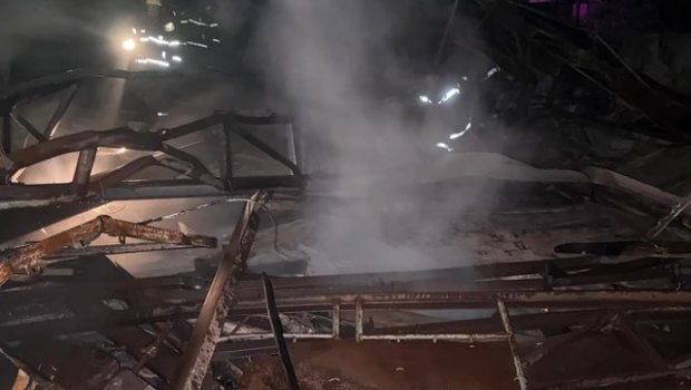 Xocalıda yanğına səbəb olan qaynaqçı saxlanıldı - FOTO
