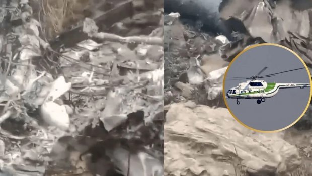 Pakistanda helikopter QƏZASI – Ölənlər var – VİDEO