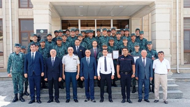 Sərhədçilərlə bayram görüşü - FOTO