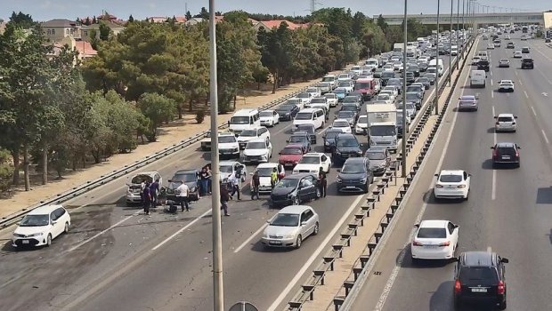 Aeroport şosesində dəhşətli QƏZA: Ölən və xəsarət alanlar var