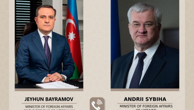 Azərbaycan və Ukrayna XİN başçıları arasında TELEFON DANIŞIĞI: Nələr müzakirə edildi?