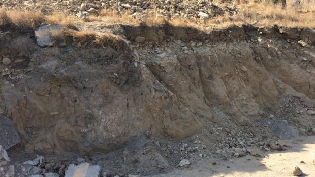 Qobustanda torpaq uçqunu oldu: Ölən var