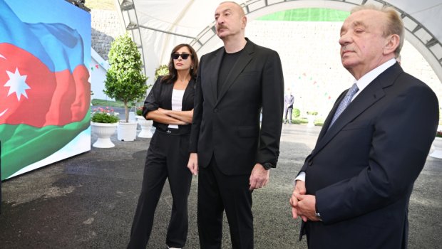 Prezident Murovdağ tunelinin texniki açılışını etdi - FOTO / VİDEO