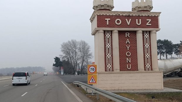 Tovuzda Kür çayı sahilində güclü yanğın olub