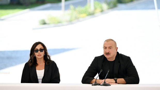 Prezident: “İndi Gəncəyə Kəlbəcərdən 1 saat yarıma gedəcəksiniz” - VİDEO