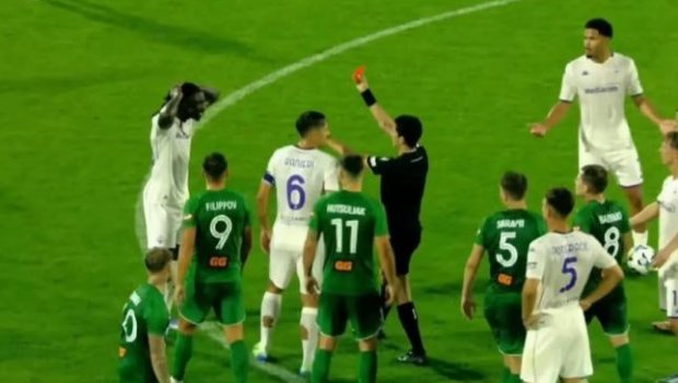 Azərbaycanlı hakim məşhur futbolçunu meydandan qovdu - VİDEO