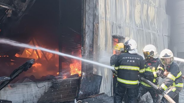 Abşeronda boya zavodundakı yanğında 6 nəfər tüstüdən ZƏHƏRLƏNİB