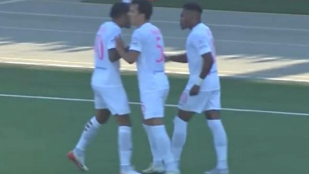 “Sabah”ın futbolçuları arasında gərginlik - FOTO