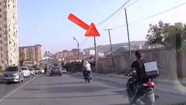Moped sürən azyaşlılarla bağlı XƏBƏRDARLIQ – VİDEO