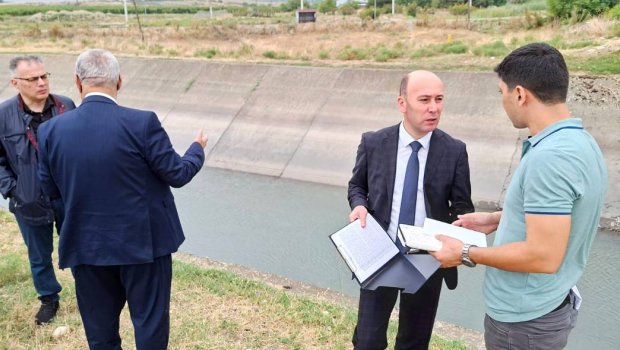Qusarda su infrastrukturlarına yerində baxış keçirildi - FOTO