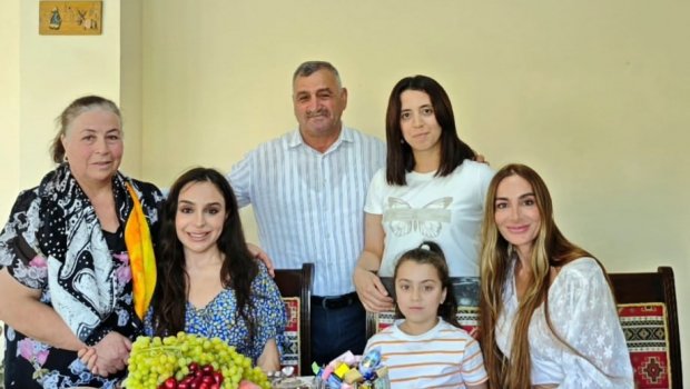 Leyla və Arzu Əliyevalar Şamaxıda – FOTO