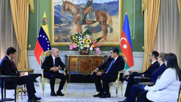 Səfirimiz etimadnaməsini Venesuela Prezidentinə təqdim etdi – FOTO