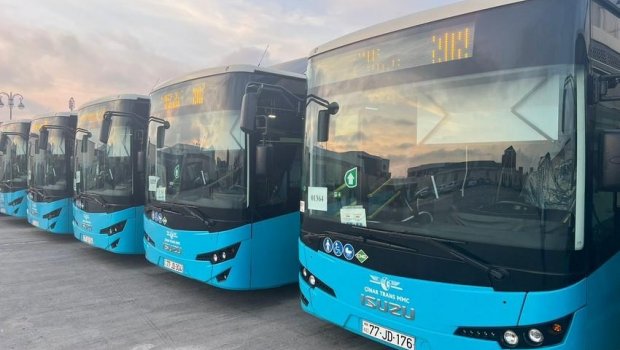Sumqayıtdan digər regionlara sərnişin daşıyan avtobusların 45 %-i YENİLƏNDİ