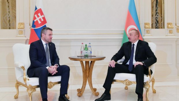 Prezident: Slovakiya ilə əməkdaşlığımız genişlənəcək