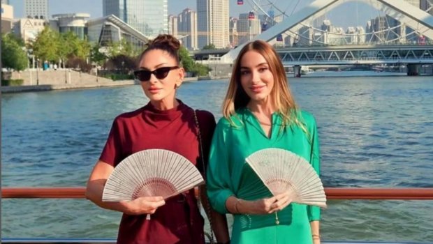 Arzu Əliyeva Tiencin şəhərindən paylaşım etdi – FOTO
